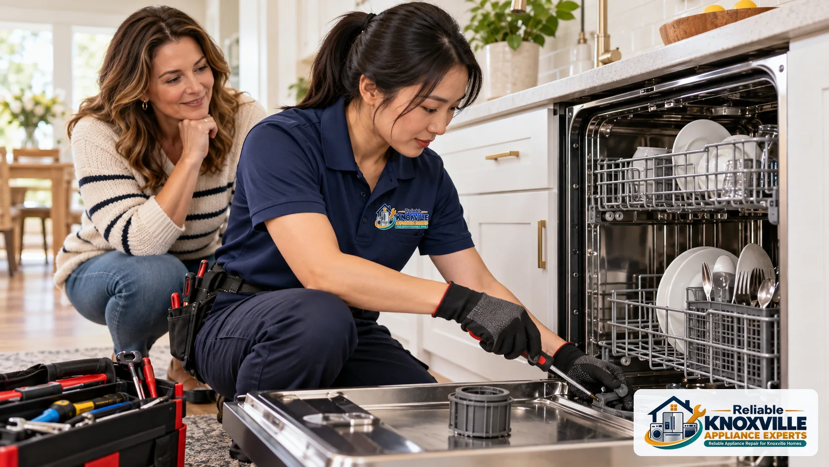 Illustration representing kitchen & cooking appliance service enquiries.